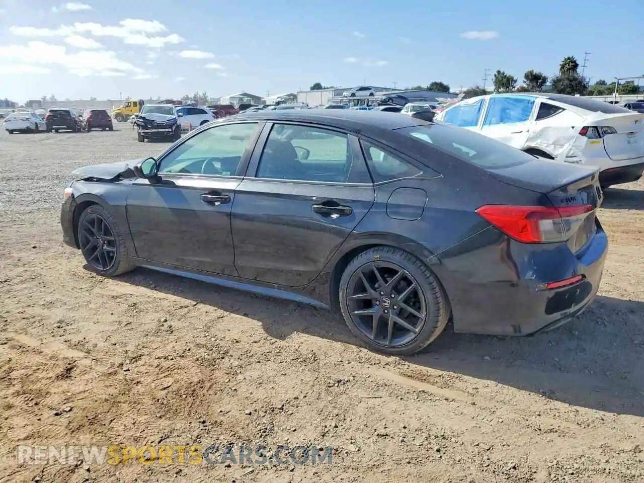 2 Photograph of a damaged car 2HGFE2F50NH590988 HONDA CIVIC 2022