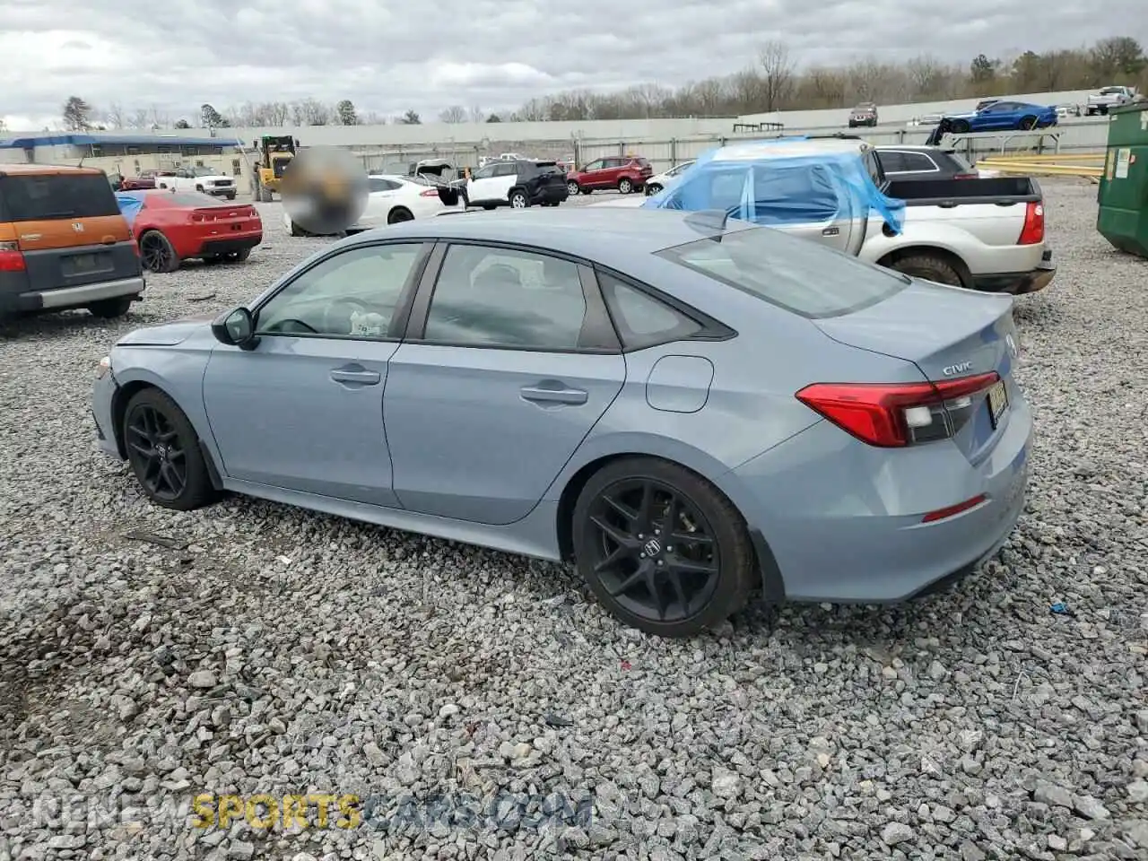 2 Photograph of a damaged car 2HGFE2F50NH602105 HONDA CIVIC 2022