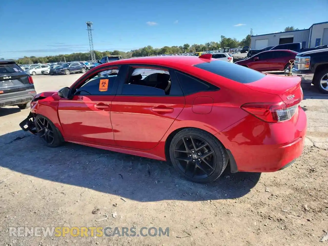 2 Photograph of a damaged car 2HGFE2F50NH602282 HONDA CIVIC 2022