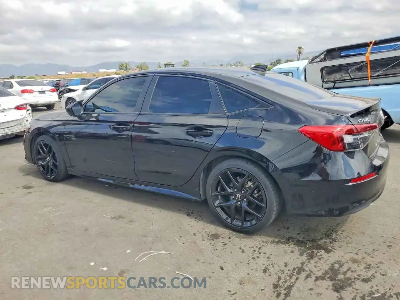 2 Photograph of a damaged car 2HGFE2F50NH604579 HONDA CIVIC 2022