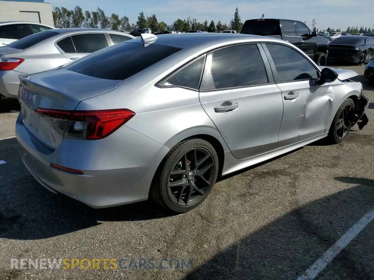 3 Photograph of a damaged car 2HGFE2F51NH511358 HONDA CIVIC 2022