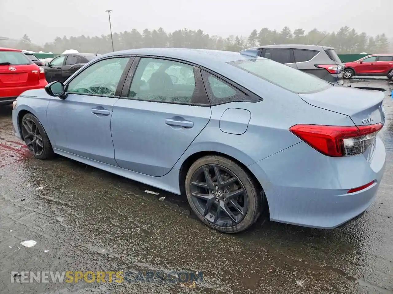 2 Photograph of a damaged car 2HGFE2F51NH534204 HONDA CIVIC 2022