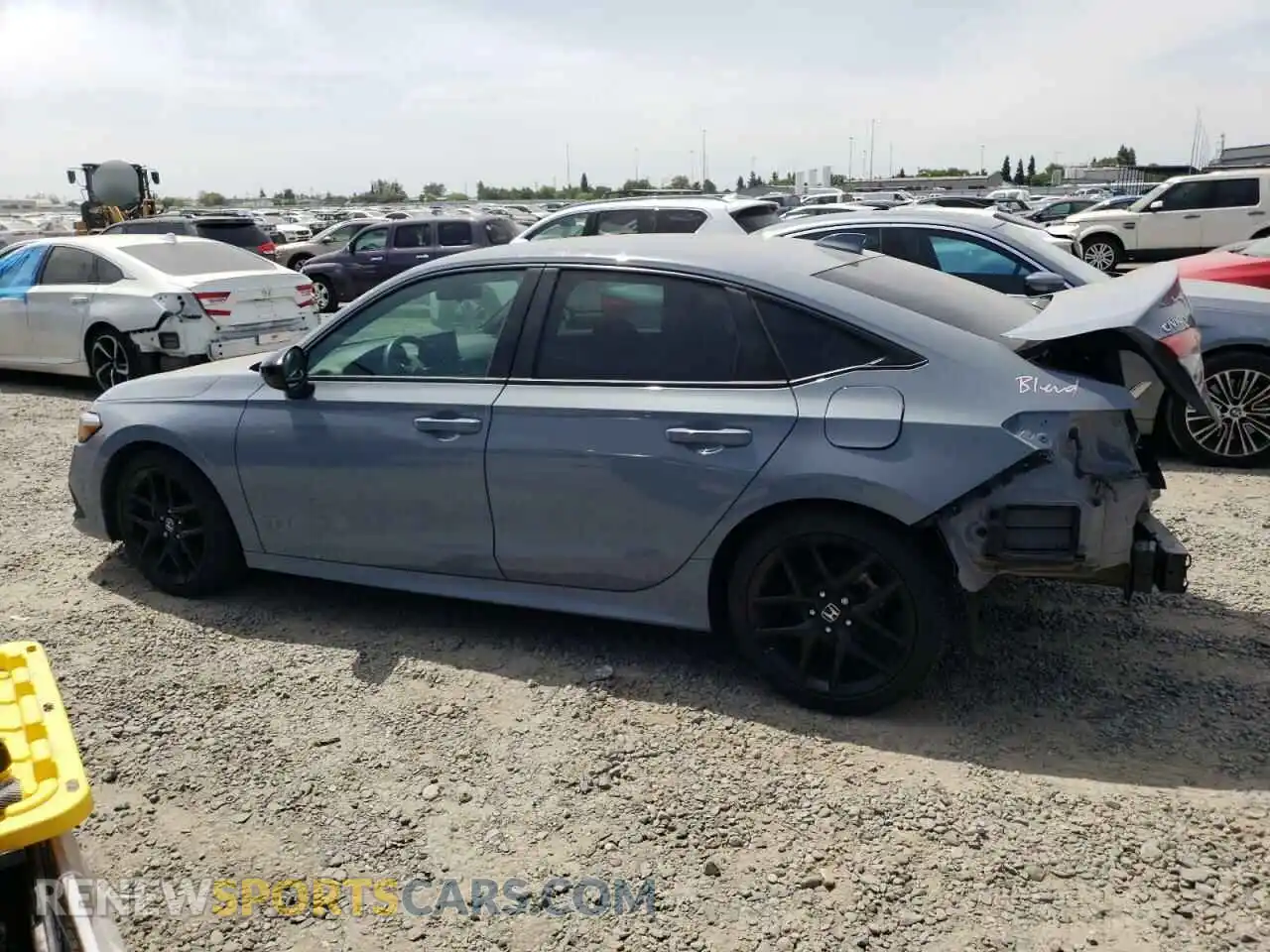 2 Photograph of a damaged car 2HGFE2F51NH582592 HONDA CIVIC 2022