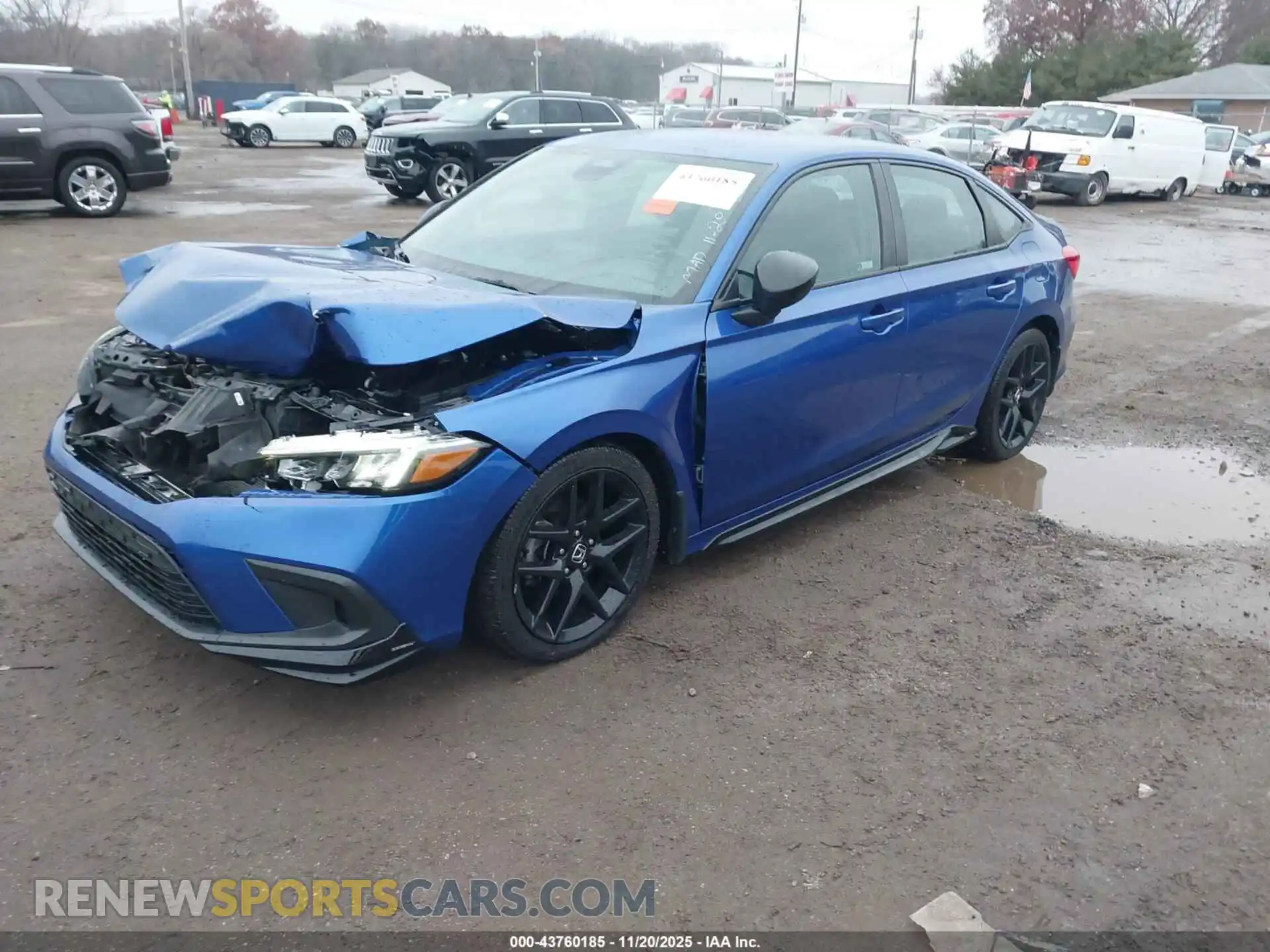 2 Photograph of a damaged car 2HGFE2F51NH595908 HONDA CIVIC 2022
