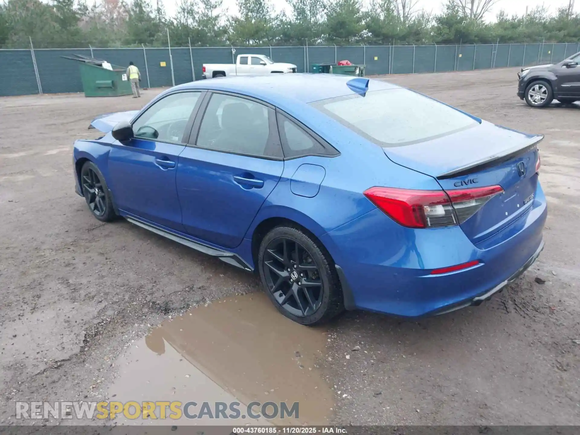 3 Photograph of a damaged car 2HGFE2F51NH595908 HONDA CIVIC 2022