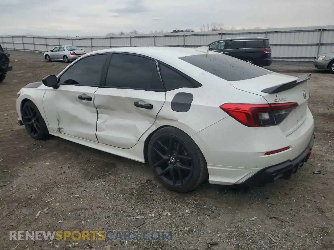 2 fotografías del automóvil dañado 2HGFE2F51NH602601 HONDA CIVIC 2022