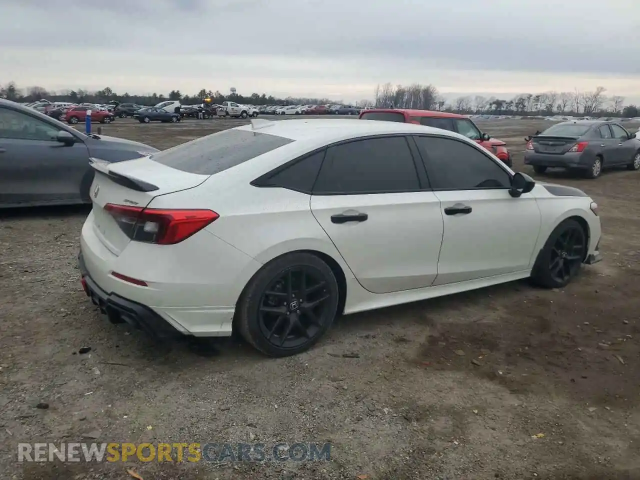 3 fotografías del automóvil dañado 2HGFE2F51NH602601 HONDA CIVIC 2022