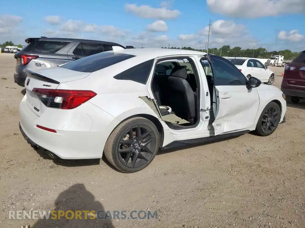 3 Photograph of a damaged car 2HGFE2F52NH501325 HONDA CIVIC 2022