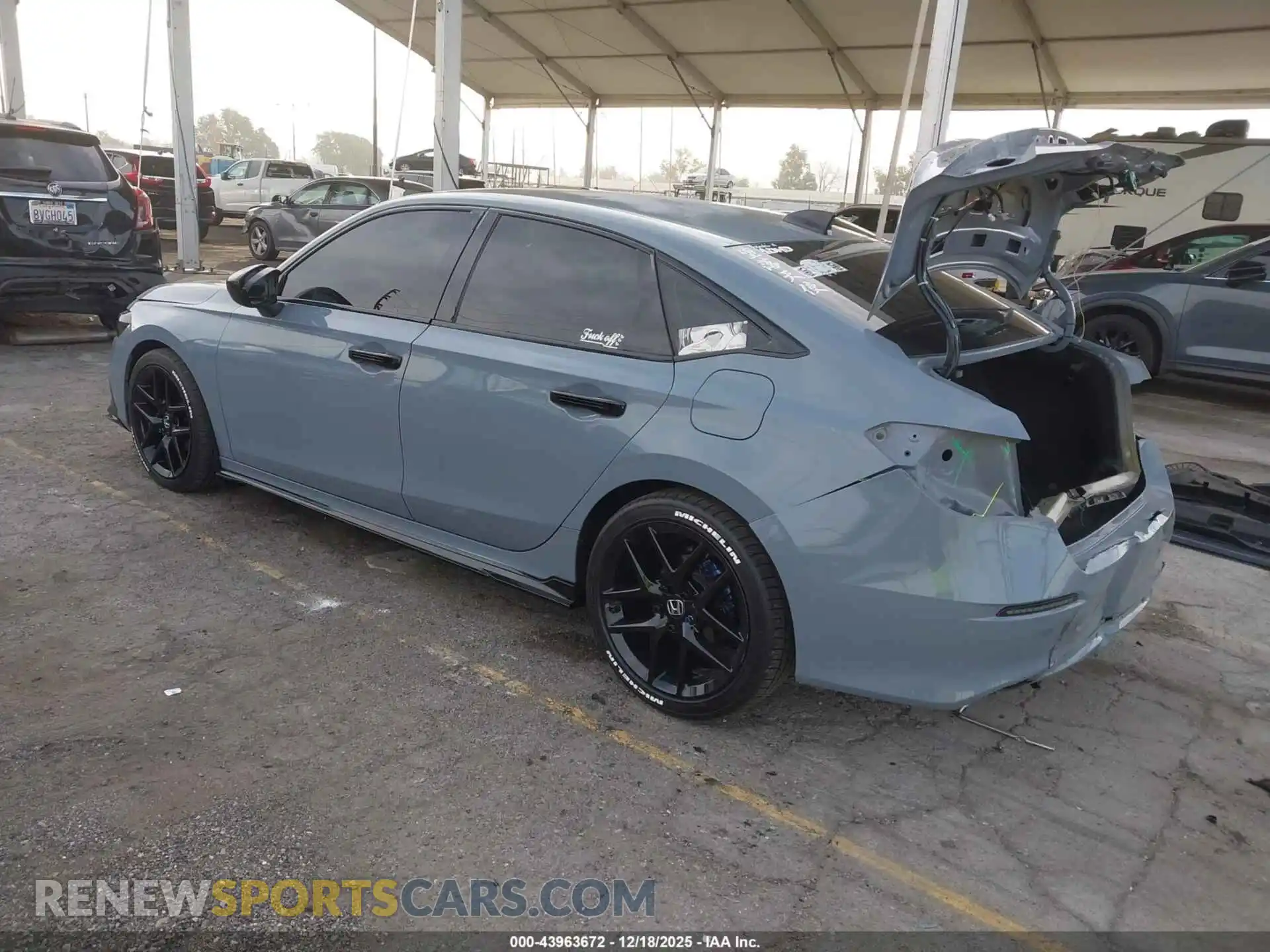 3 Photograph of a damaged car 2HGFE2F52NH514043 HONDA CIVIC 2022