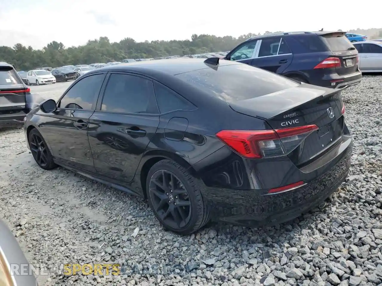 2 Photograph of a damaged car 2HGFE2F52NH527715 HONDA CIVIC 2022