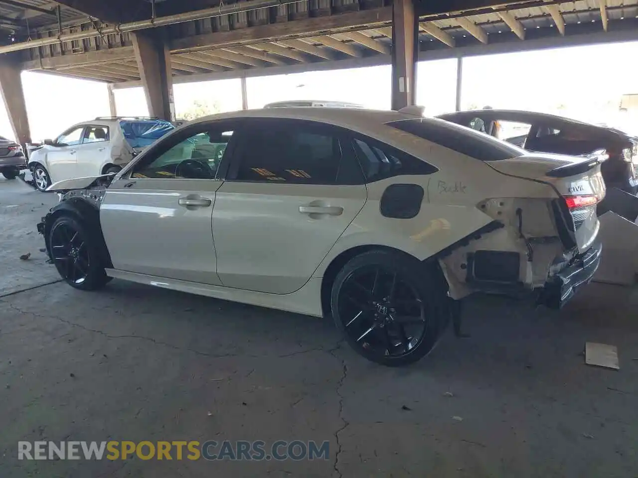 2 Photograph of a damaged car 2HGFE2F52NH528833 HONDA CIVIC 2022