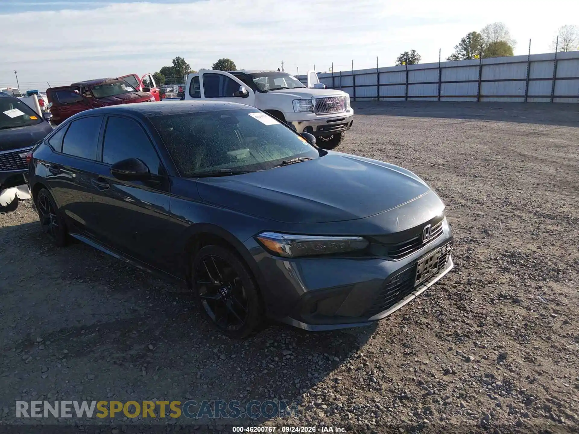 1 Photograph of a damaged car 2HGFE2F52NH540545 HONDA CIVIC 2022