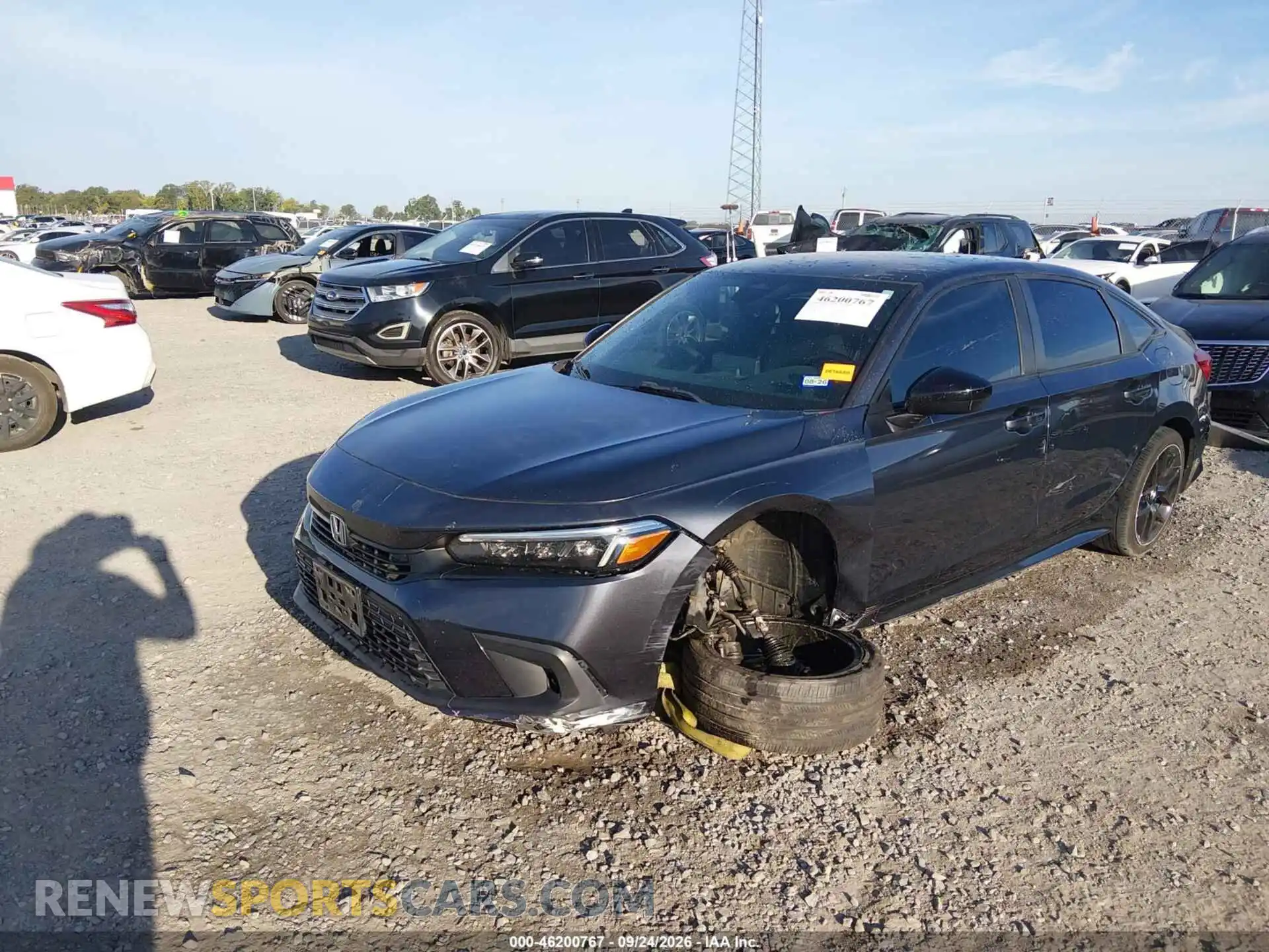 2 Photograph of a damaged car 2HGFE2F52NH540545 HONDA CIVIC 2022