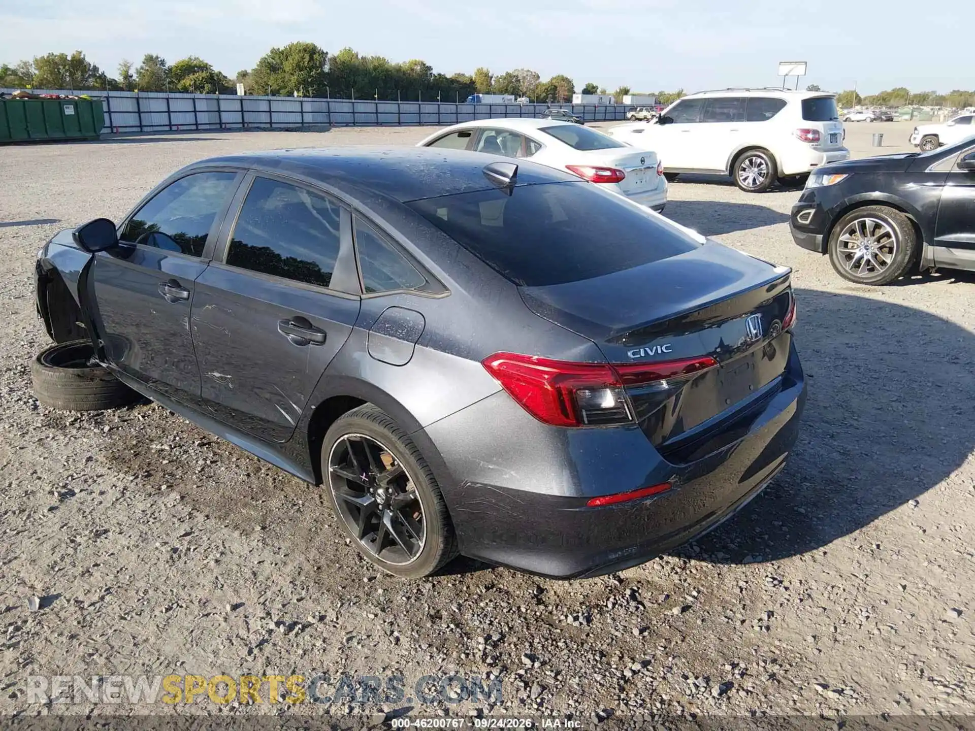 3 Photograph of a damaged car 2HGFE2F52NH540545 HONDA CIVIC 2022