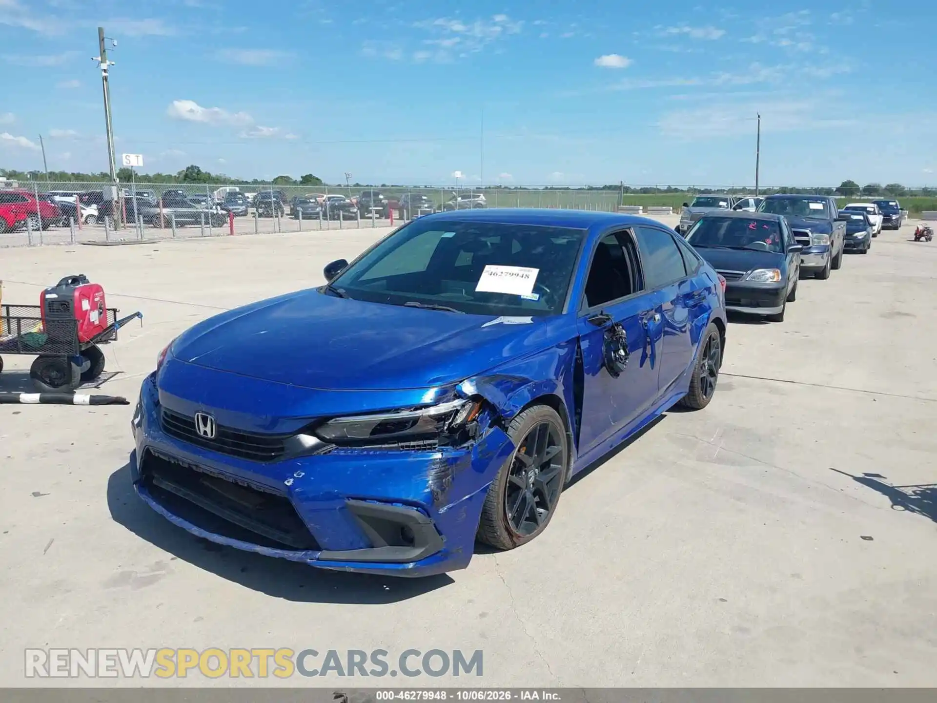 2 Photograph of a damaged car 2HGFE2F52NH544076 HONDA CIVIC 2022