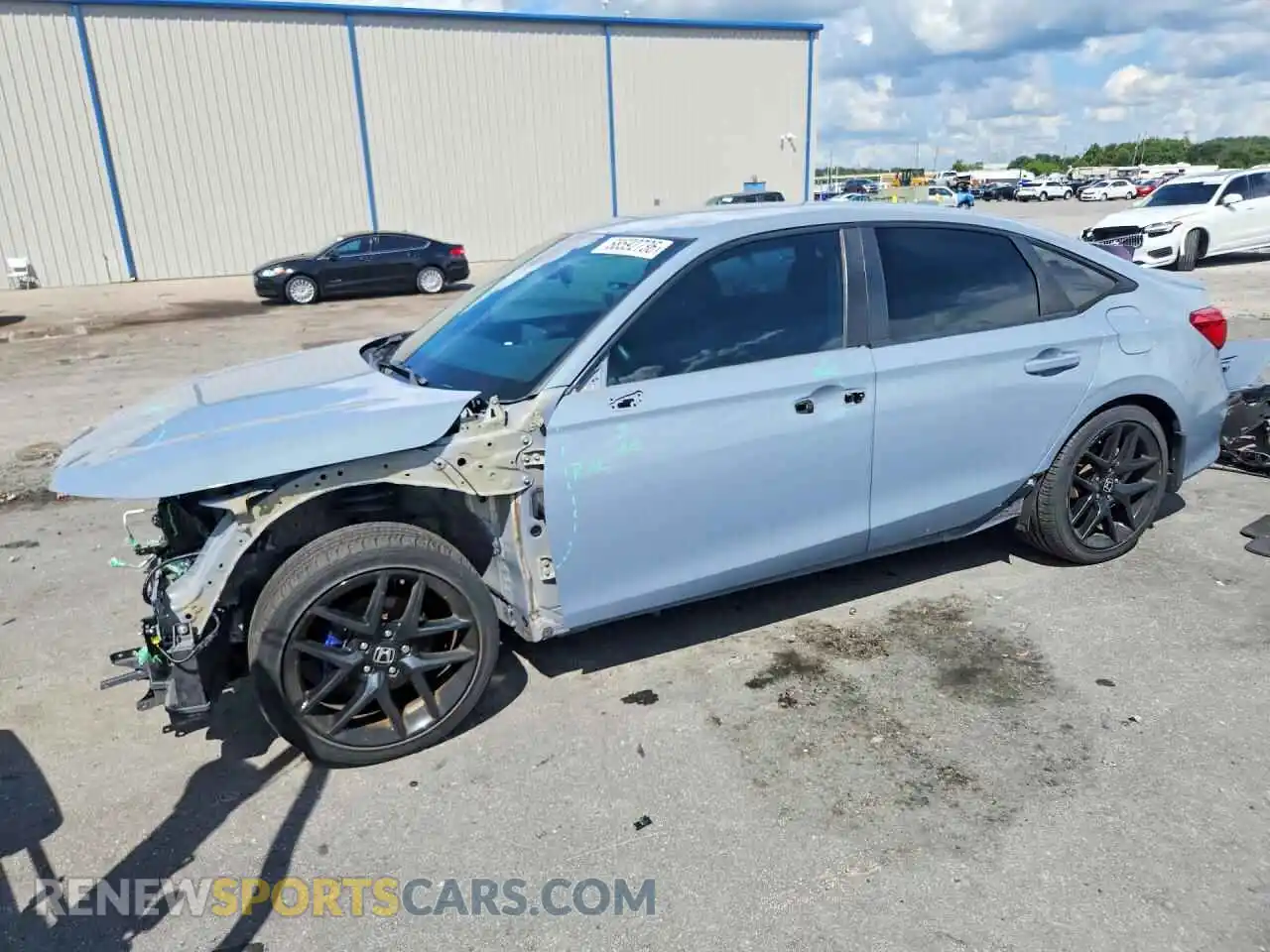 1 Photograph of a damaged car 2HGFE2F52NH544854 HONDA CIVIC 2022