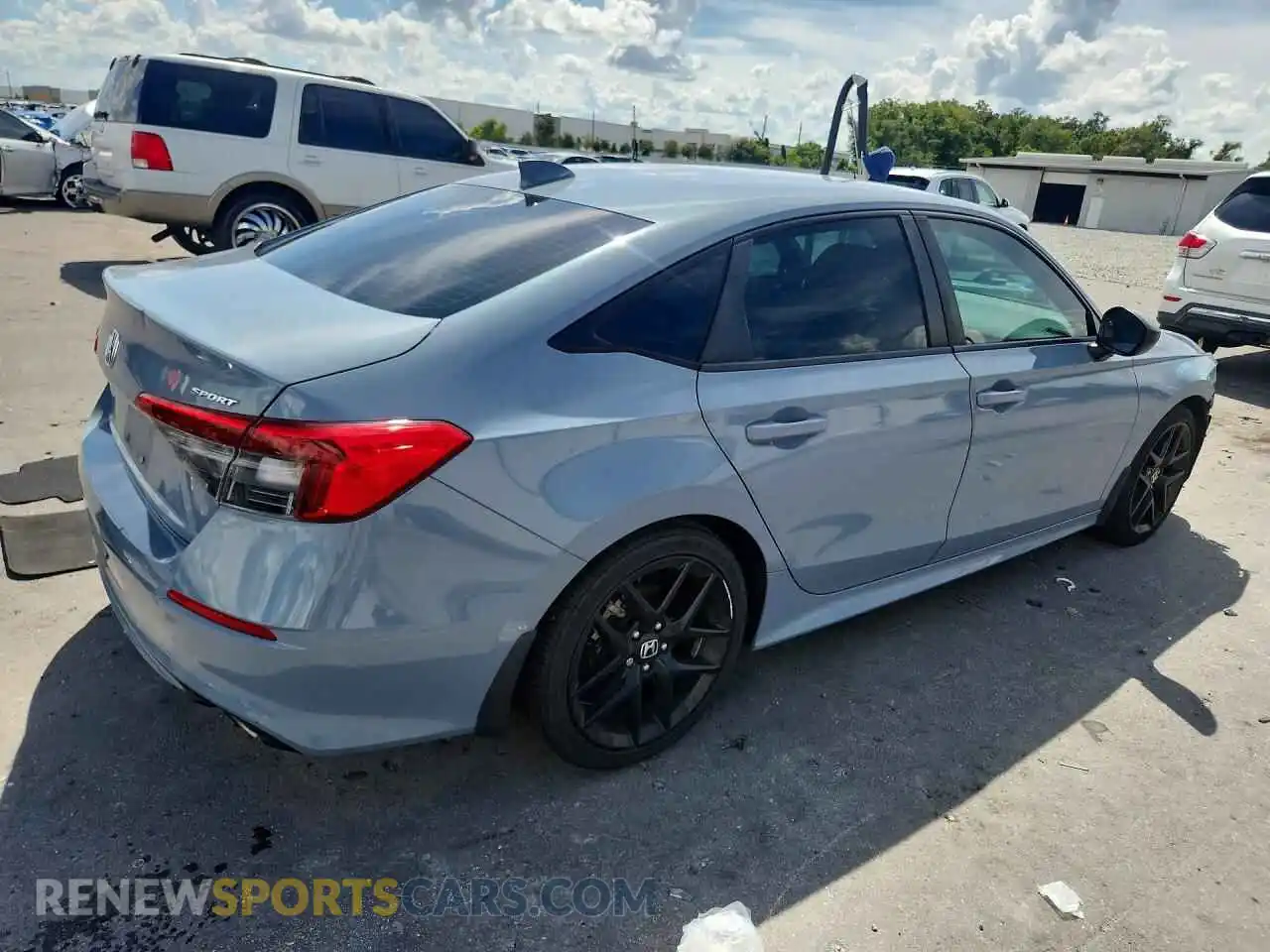 3 Photograph of a damaged car 2HGFE2F52NH544854 HONDA CIVIC 2022