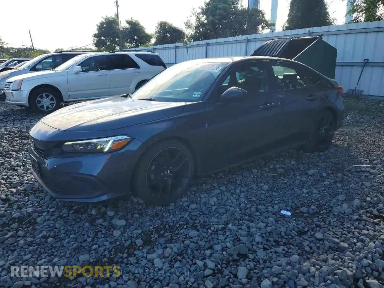 1 Photograph of a damaged car 2HGFE2F52NH551724 HONDA CIVIC 2022