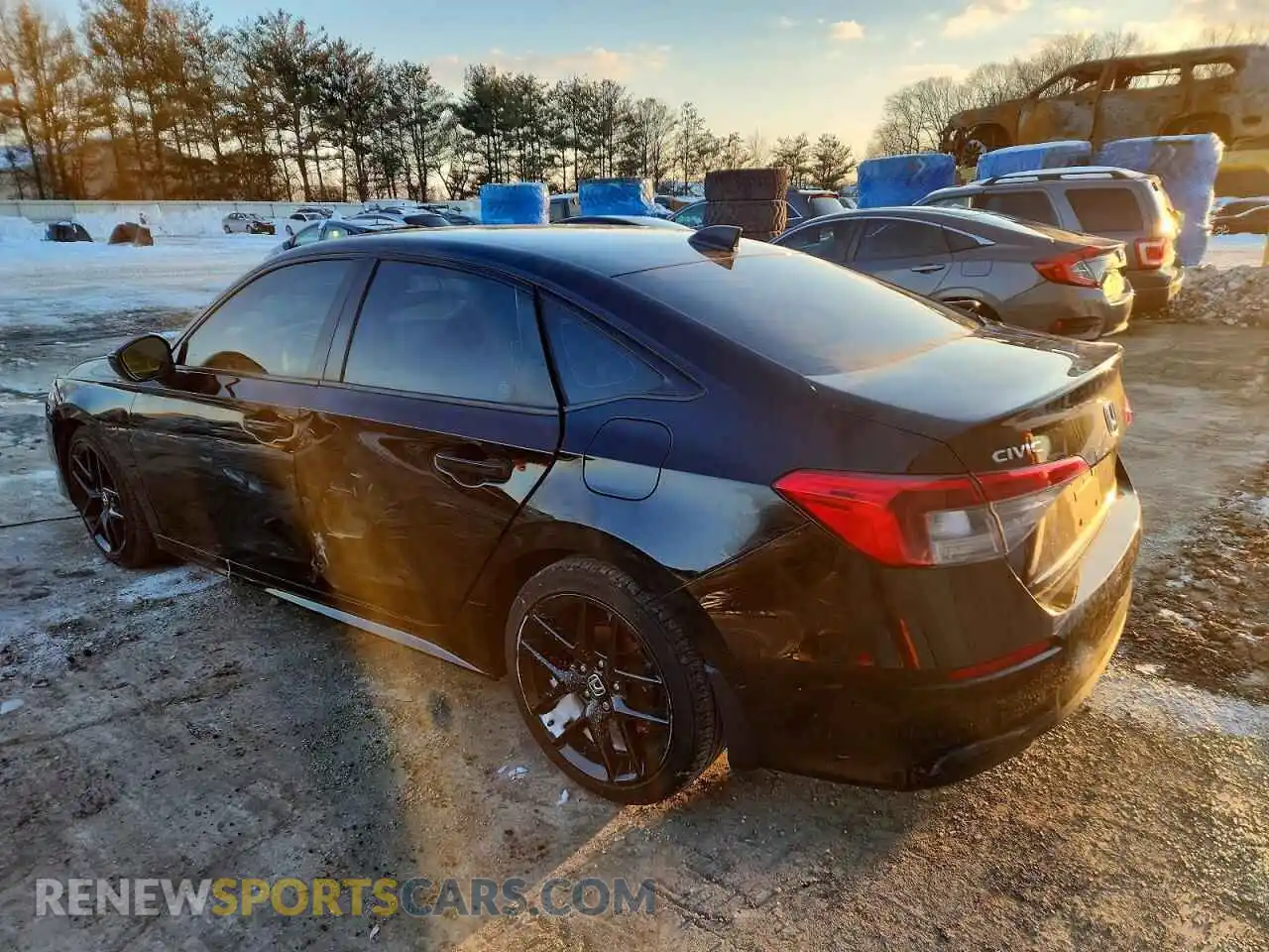 2 Photograph of a damaged car 2HGFE2F52NH552663 HONDA CIVIC 2022