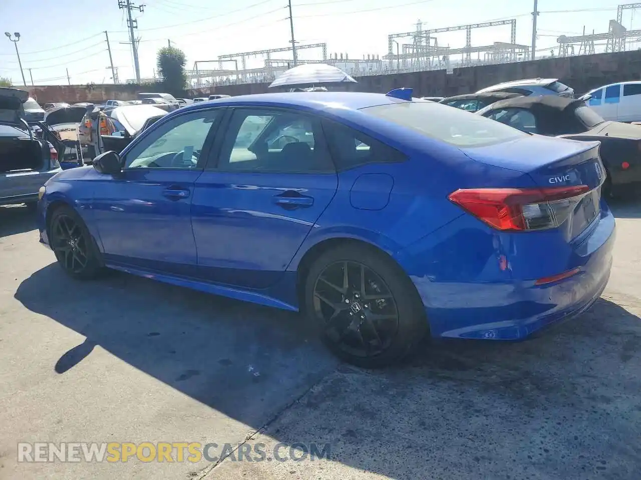2 Photograph of a damaged car 2HGFE2F52NH560665 HONDA CIVIC 2022