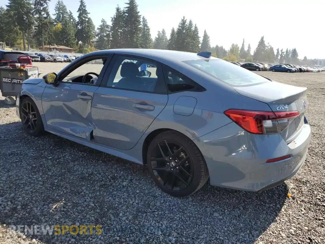 2 Photograph of a damaged car 2HGFE2F52NH562996 HONDA CIVIC 2022