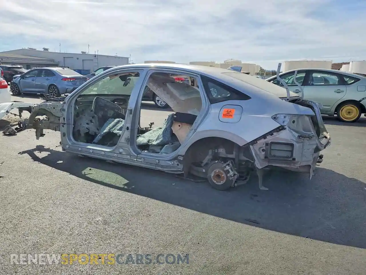 2 Photograph of a damaged car 2HGFE2F52NH568667 HONDA CIVIC 2022