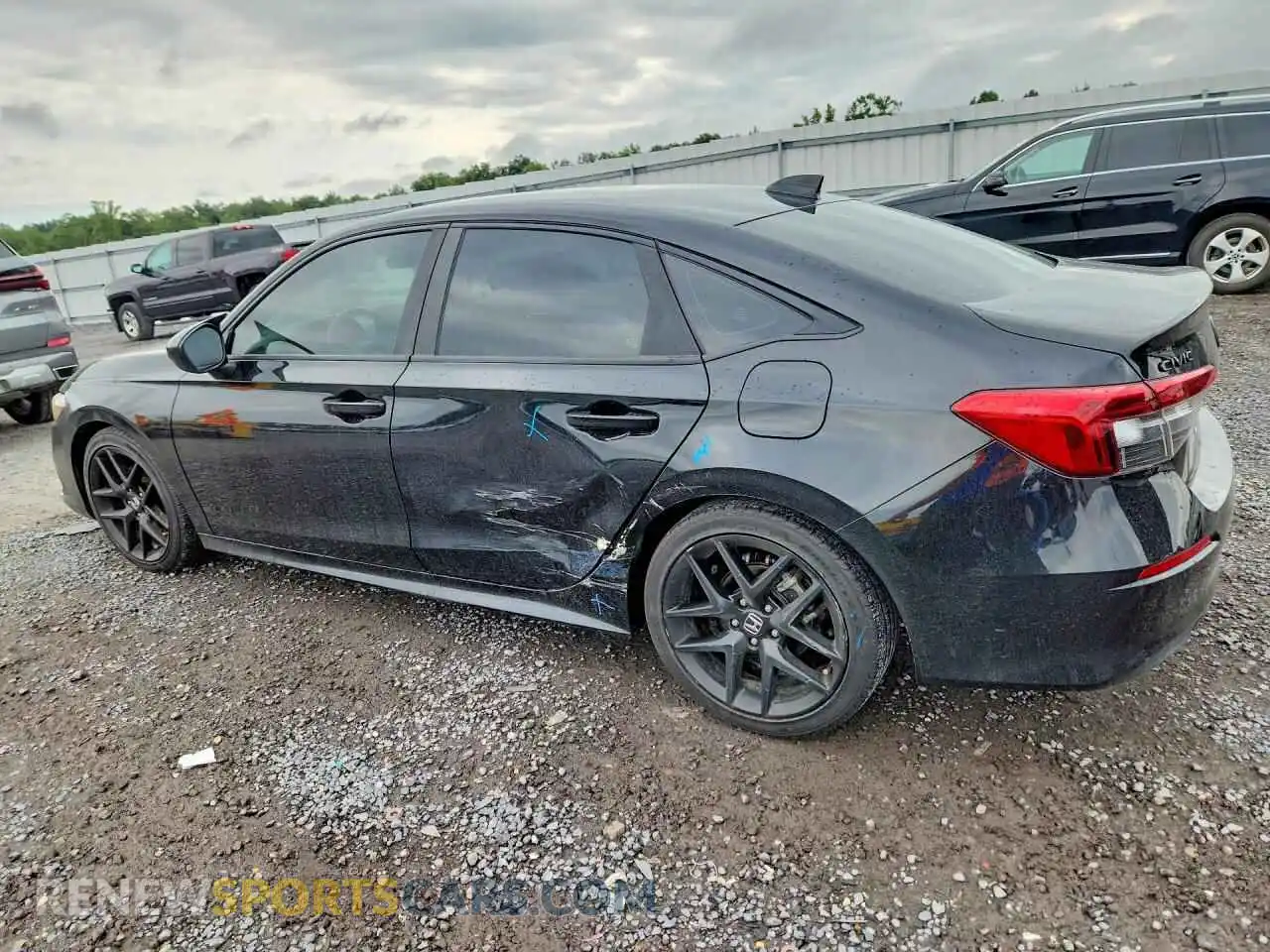 2 Photograph of a damaged car 2HGFE2F52NH592774 HONDA CIVIC 2022