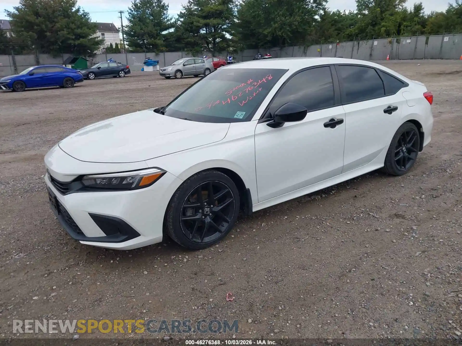 2 Photograph of a damaged car 2HGFE2F52NH595108 HONDA CIVIC 2022