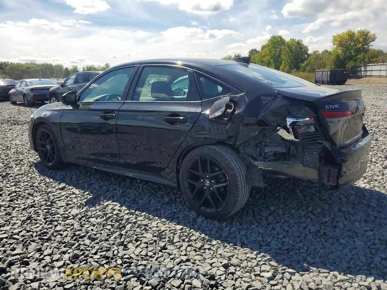 2 Photograph of a damaged car 2HGFE2F52NH606723 HONDA CIVIC 2022