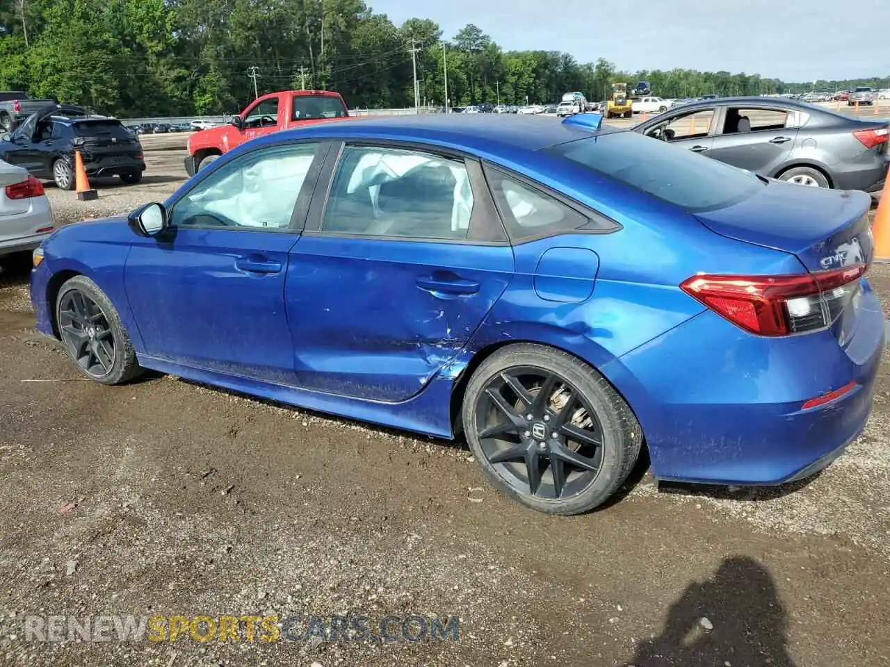 2 Photograph of a damaged car 2HGFE2F53NH502872 HONDA CIVIC 2022