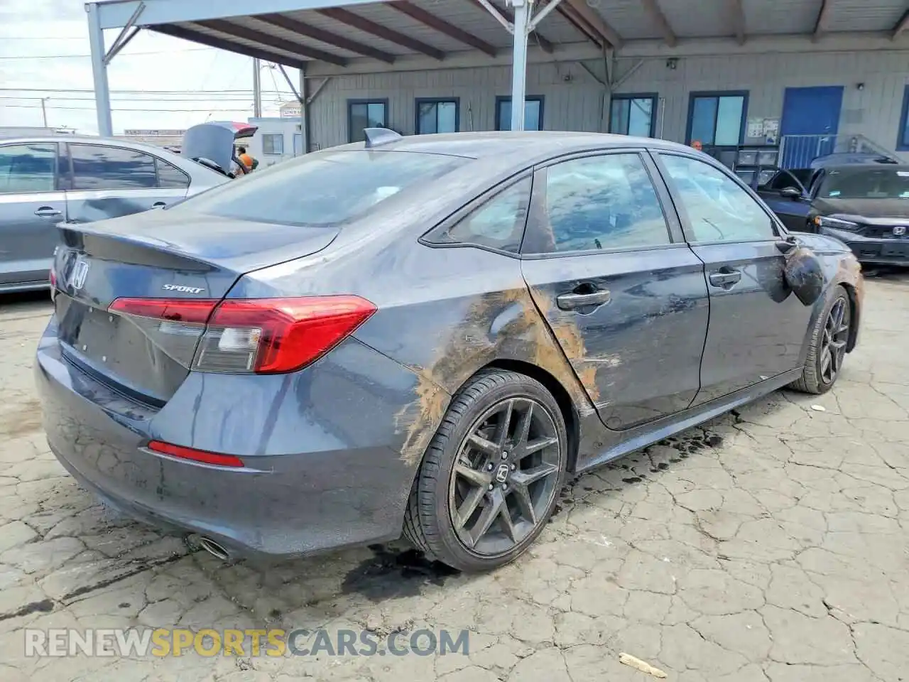 3 Photograph of a damaged car 2HGFE2F53NH519168 HONDA CIVIC 2022