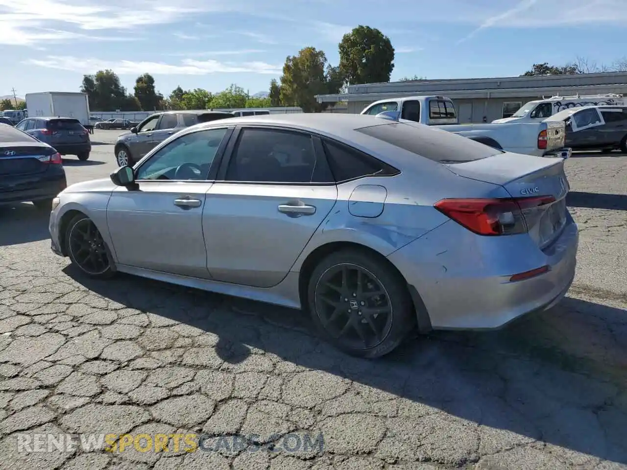 2 Photograph of a damaged car 2HGFE2F53NH523835 HONDA CIVIC 2022