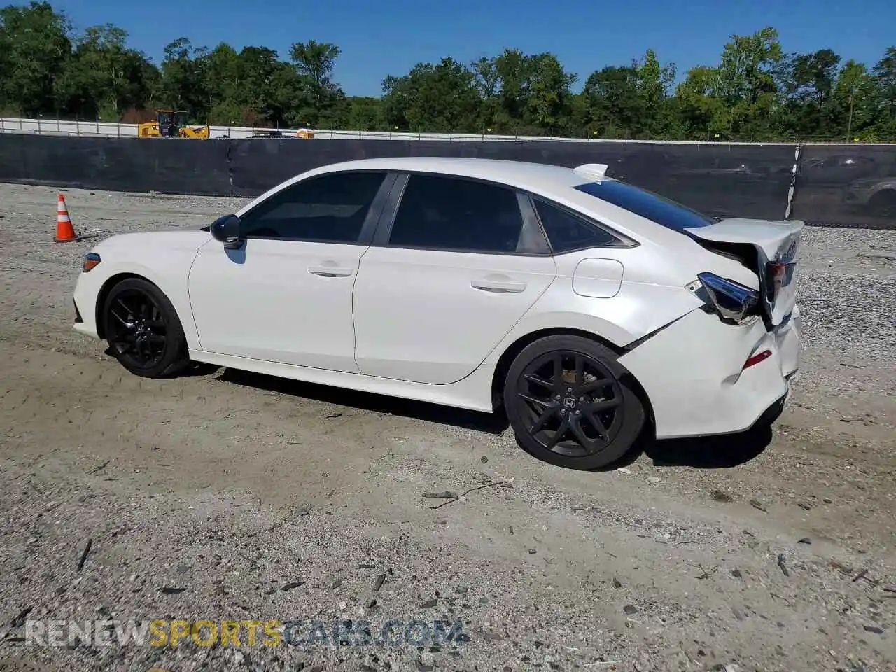 2 fotografías del automóvil dañado 2HGFE2F53NH525701 HONDA CIVIC 2022