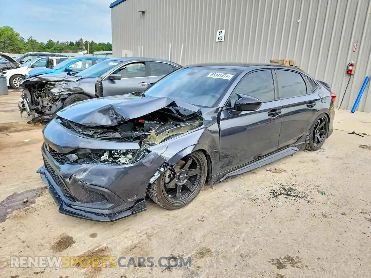 1 fotografías del automóvil dañado 2HGFE2F53NH538075 HONDA CIVIC 2022