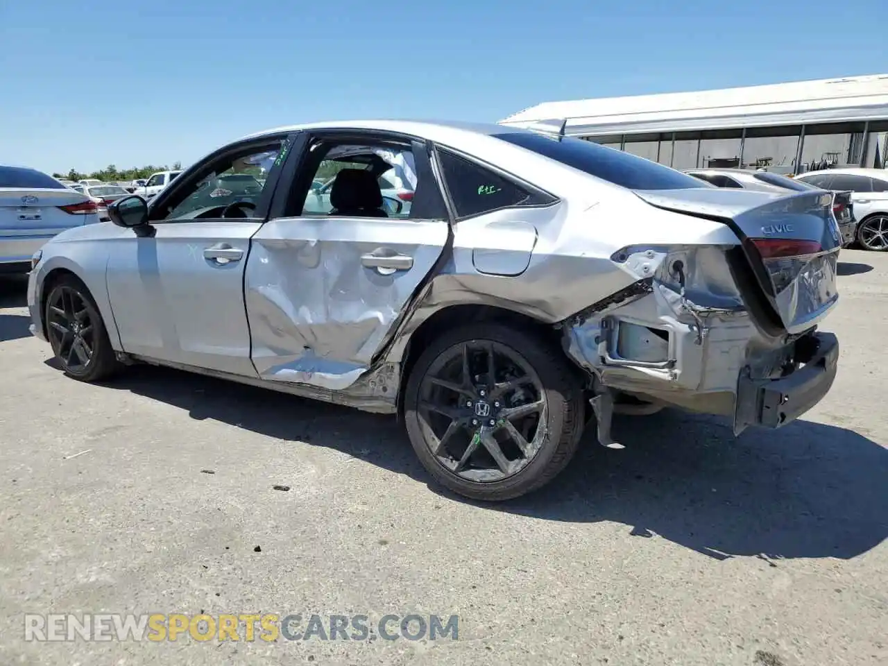2 Photograph of a damaged car 2HGFE2F53NH564482 HONDA CIVIC 2022