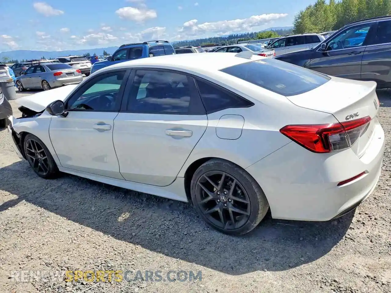 2 Photograph of a damaged car 2HGFE2F53NH576356 HONDA CIVIC 2022