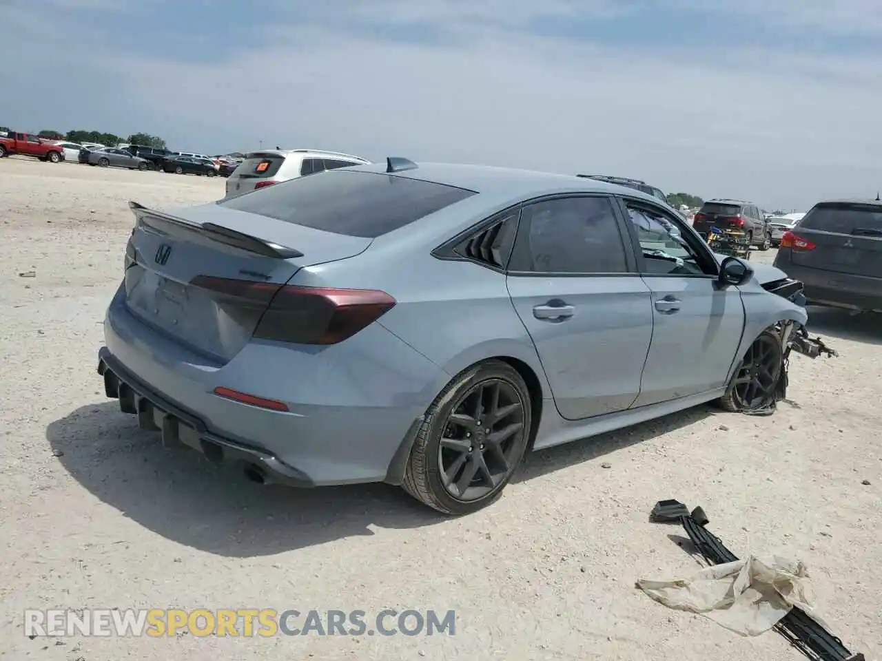 3 Photograph of a damaged car 2HGFE2F53NH595683 HONDA CIVIC 2022