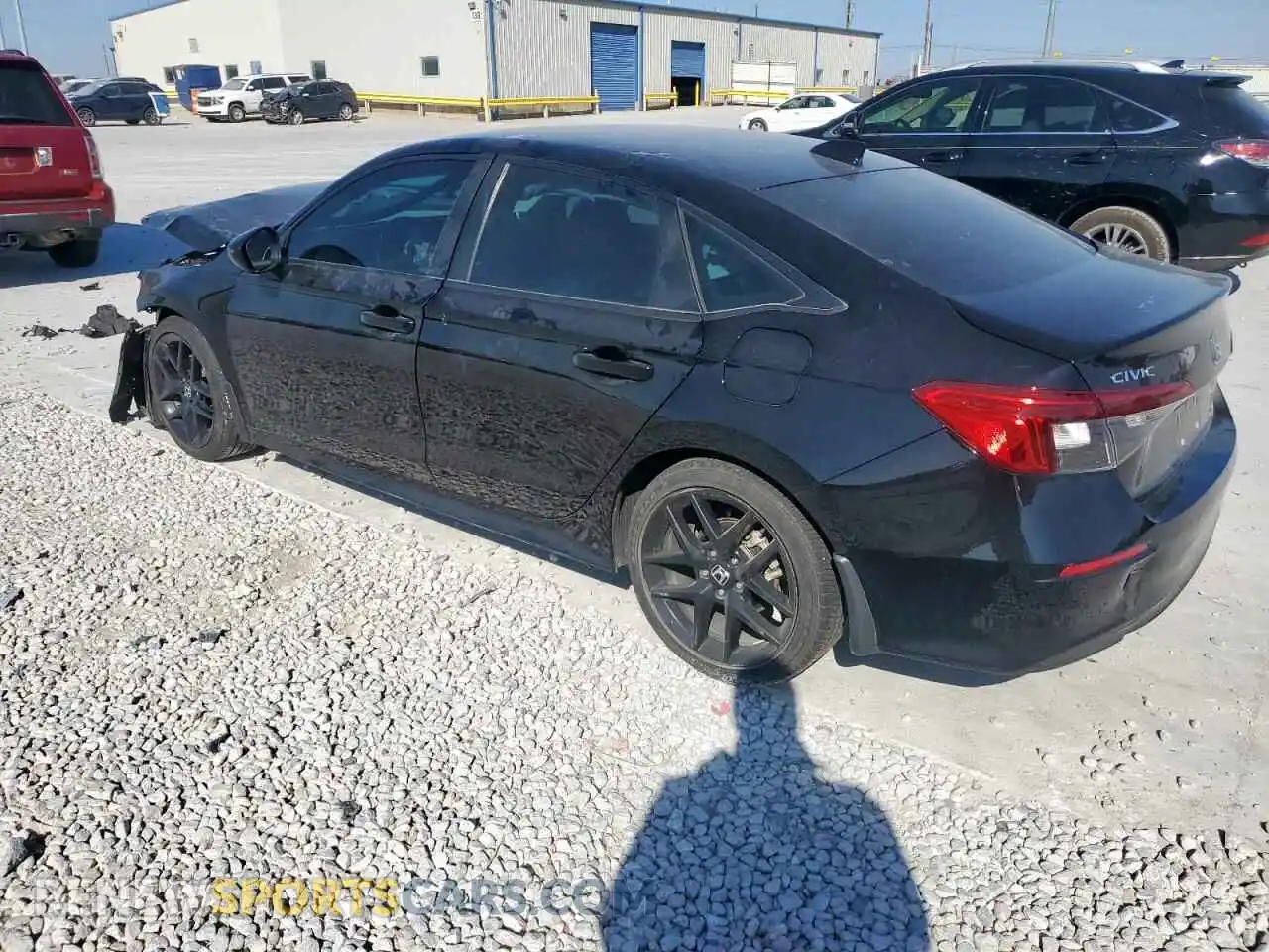 2 Photograph of a damaged car 2HGFE2F53NH597210 HONDA CIVIC 2022