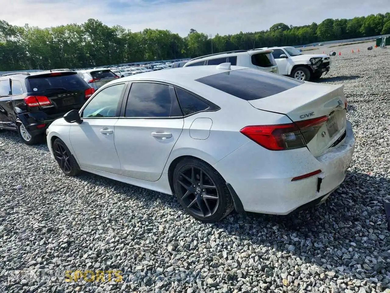 2 Photograph of a damaged car 2HGFE2F53NH606259 HONDA CIVIC 2022