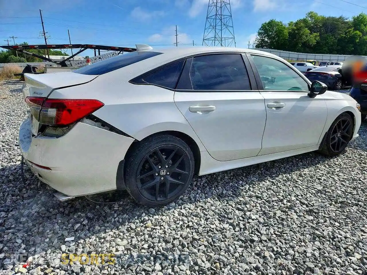 3 Photograph of a damaged car 2HGFE2F53NH606259 HONDA CIVIC 2022