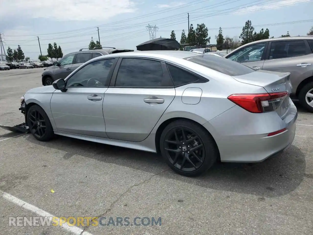 2 Photograph of a damaged car 2HGFE2F54NH500323 HONDA CIVIC 2022