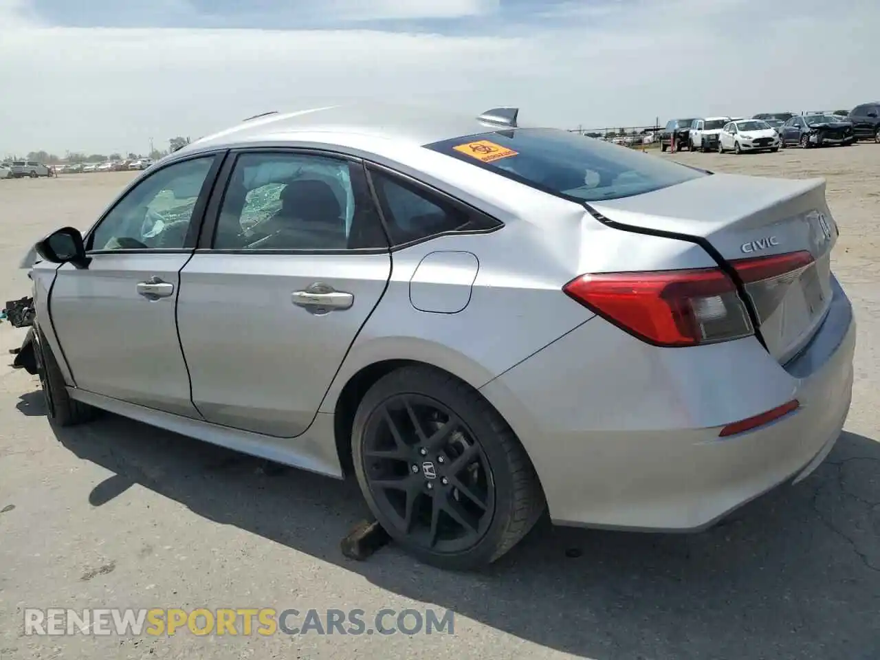 2 Photograph of a damaged car 2HGFE2F54NH515517 HONDA CIVIC 2022