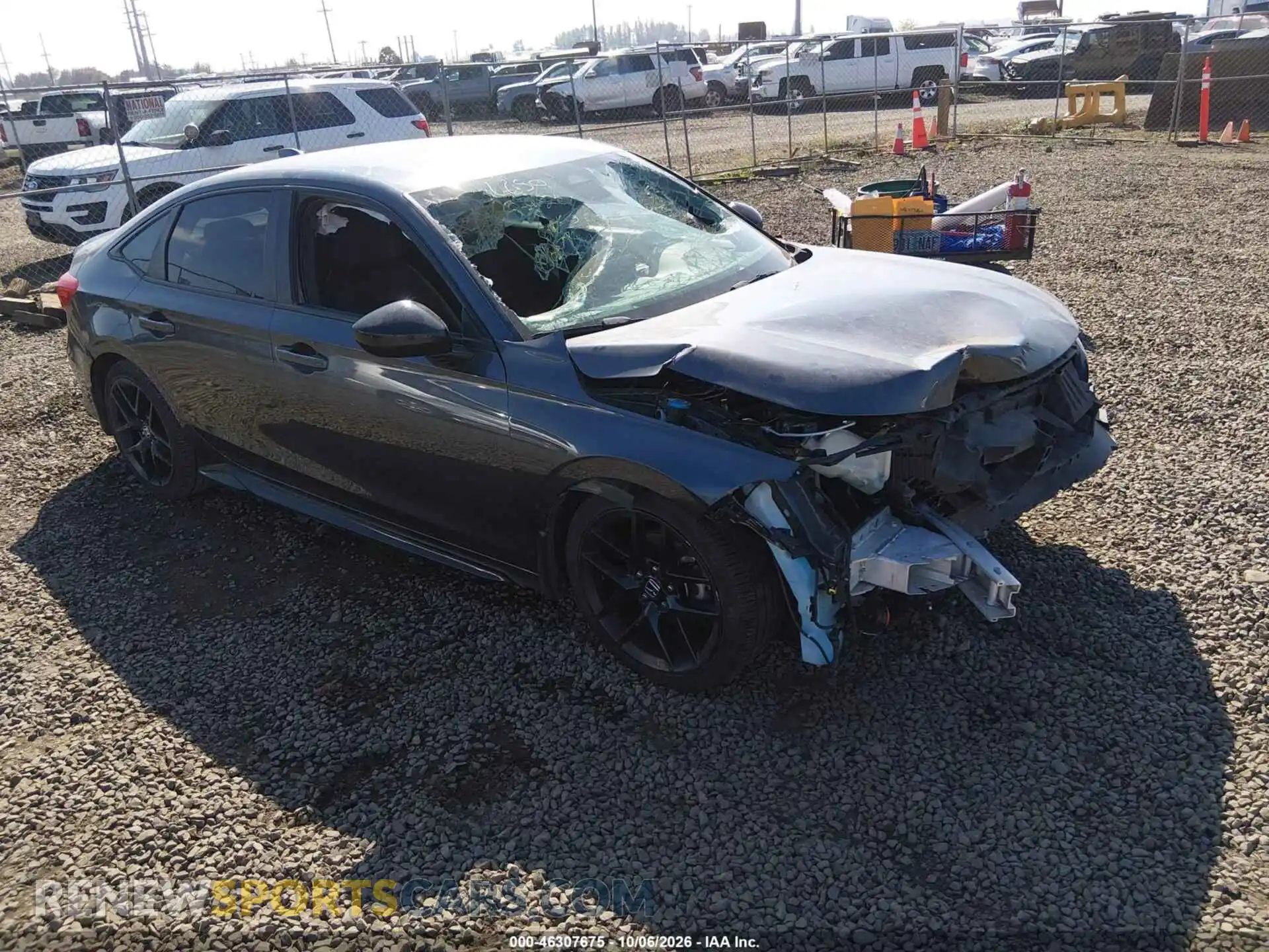 1 Photograph of a damaged car 2HGFE2F54NH534889 HONDA CIVIC 2022