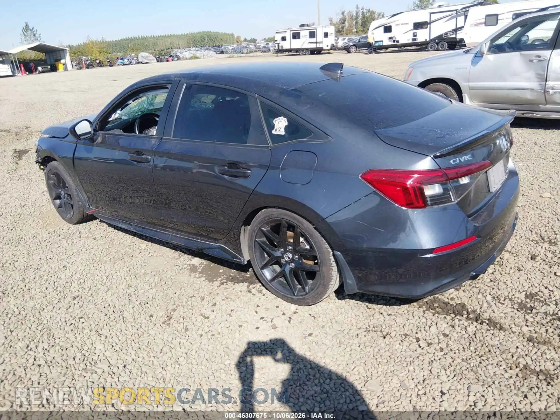3 Photograph of a damaged car 2HGFE2F54NH534889 HONDA CIVIC 2022