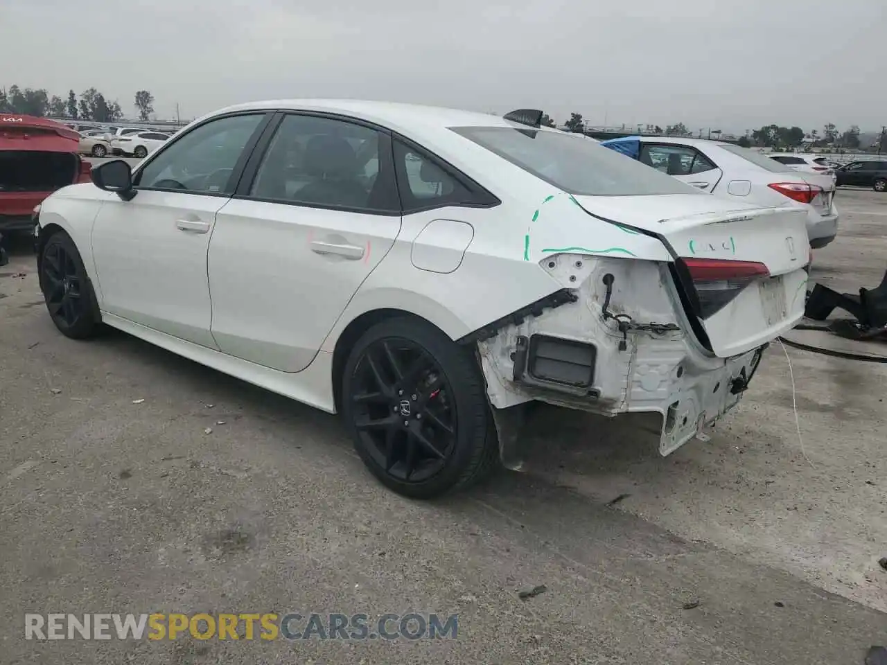 2 Photograph of a damaged car 2HGFE2F54NH546282 HONDA CIVIC 2022