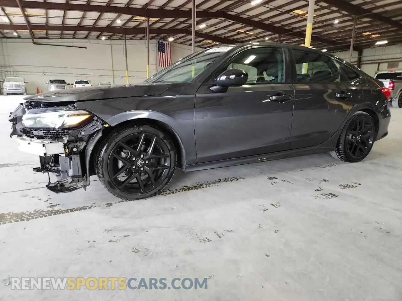 1 Photograph of a damaged car 2HGFE2F54NH550168 HONDA CIVIC 2022