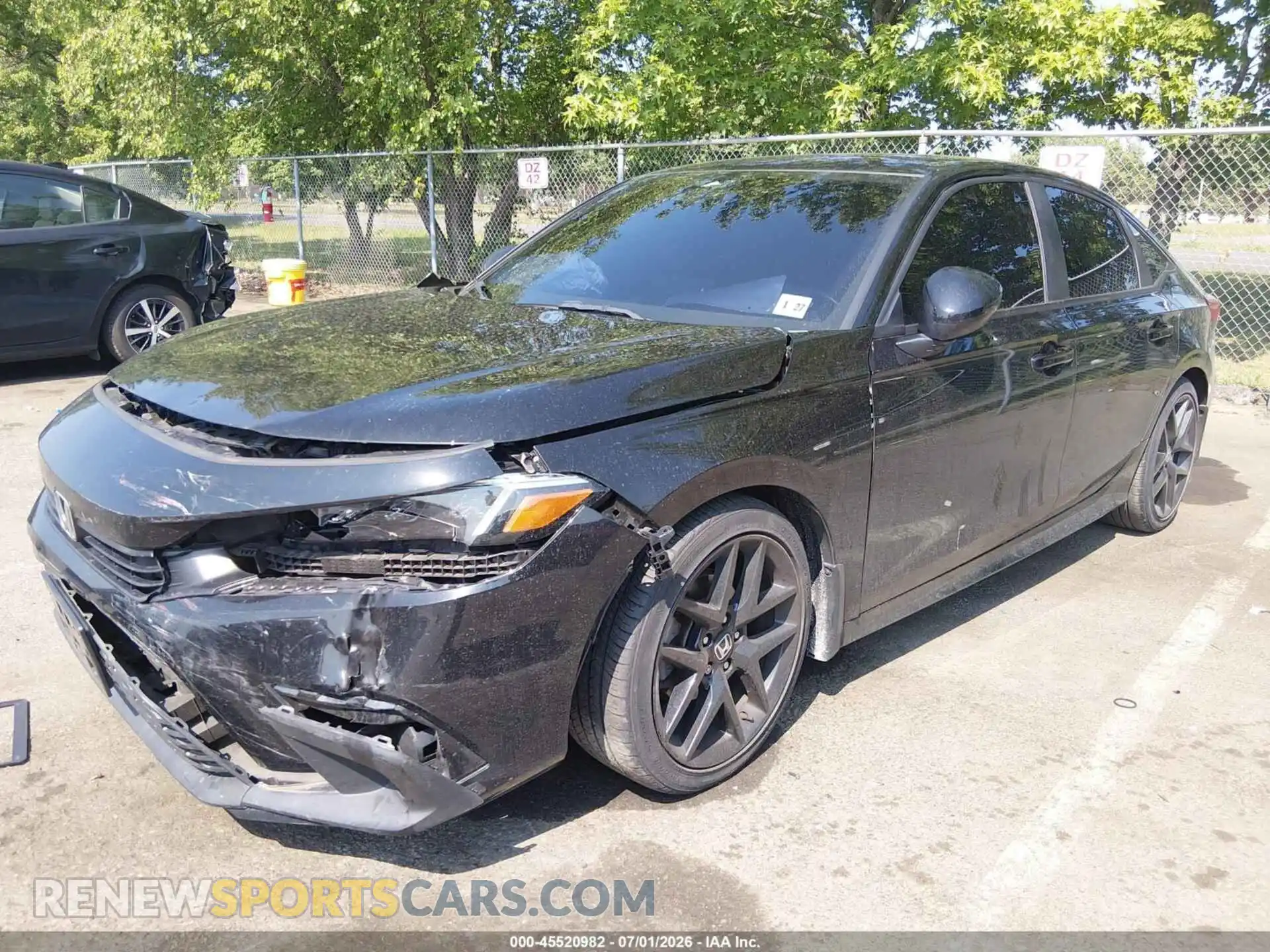 2 Photograph of a damaged car 2HGFE2F54NH557007 HONDA CIVIC 2022