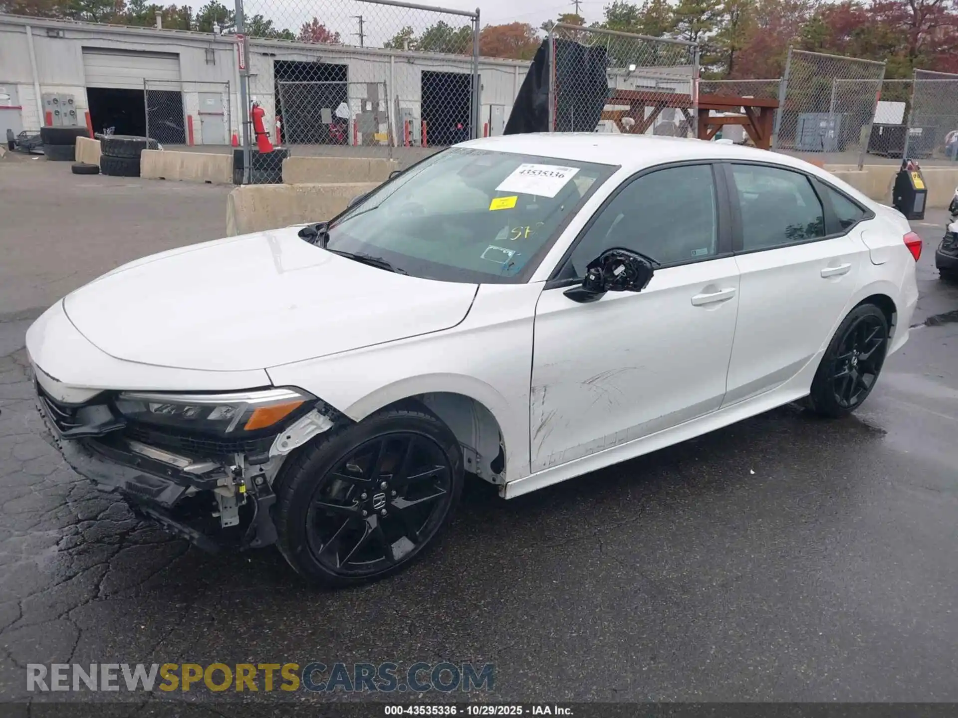2 fotografías del automóvil dañado 2HGFE2F54NH565141 HONDA CIVIC 2022