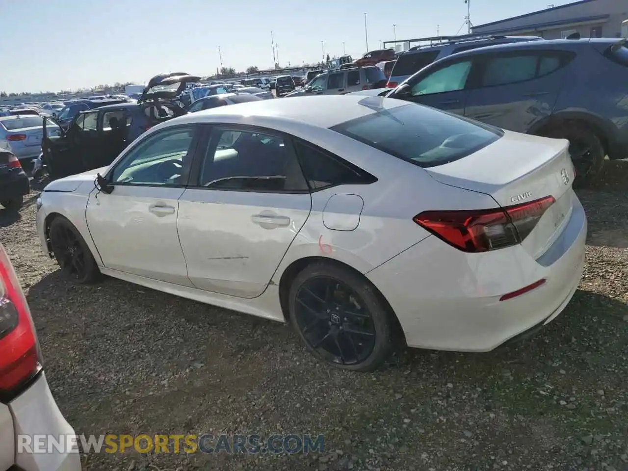 2 Photograph of a damaged car 2HGFE2F54NH574583 HONDA CIVIC 2022