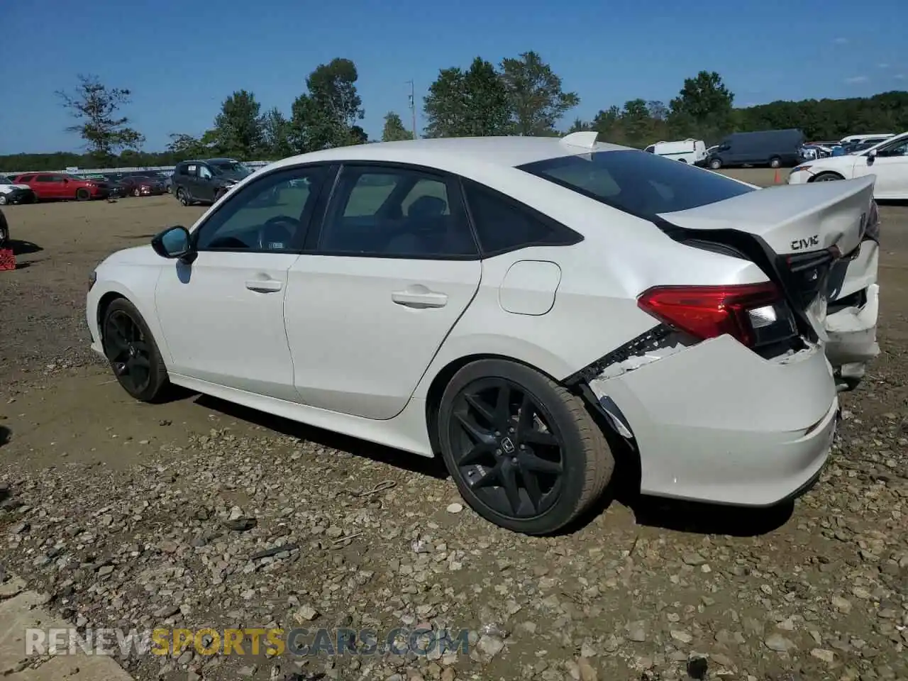 2 Photograph of a damaged car 2HGFE2F54NH587916 HONDA CIVIC 2022